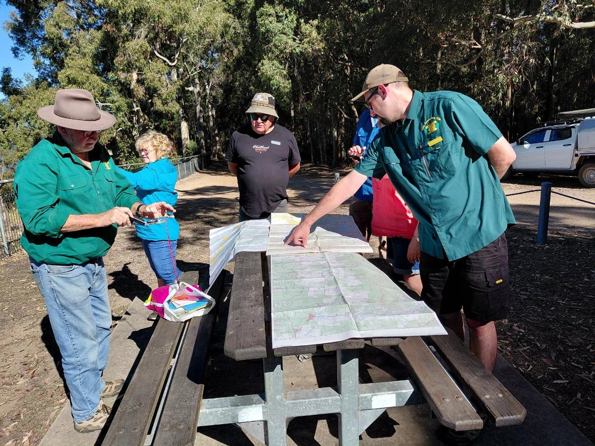 Lachy Thomas ran a new Digital Mapping Awareness course showcasing Memory Maps for route tracking.